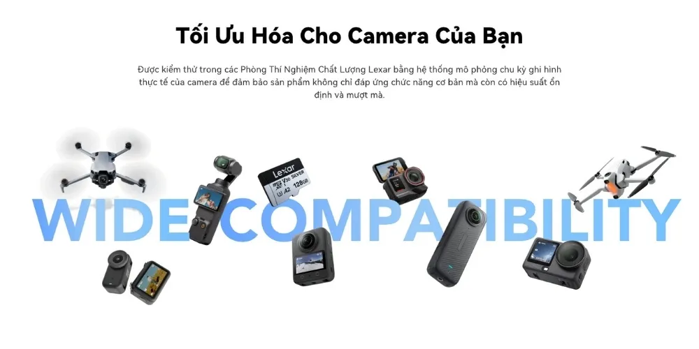 Thẻ Nhớ Lexar Professional Silver Micro Sdxc Uhs-I 20 Thẻ Nhớ Lexar Professional Silver Micro Sdxc Uhs-I (Kèm Adapter) - Akia Smart Home