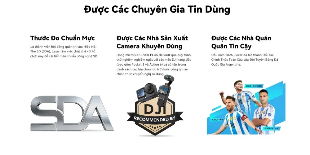 Thẻ Nhớ Lexar Professional Silver Micro Sdxc Uhs-I 23 Thẻ Nhớ Lexar Professional Silver Micro Sdxc Uhs-I (Kèm Adapter) - Akia Smart Home