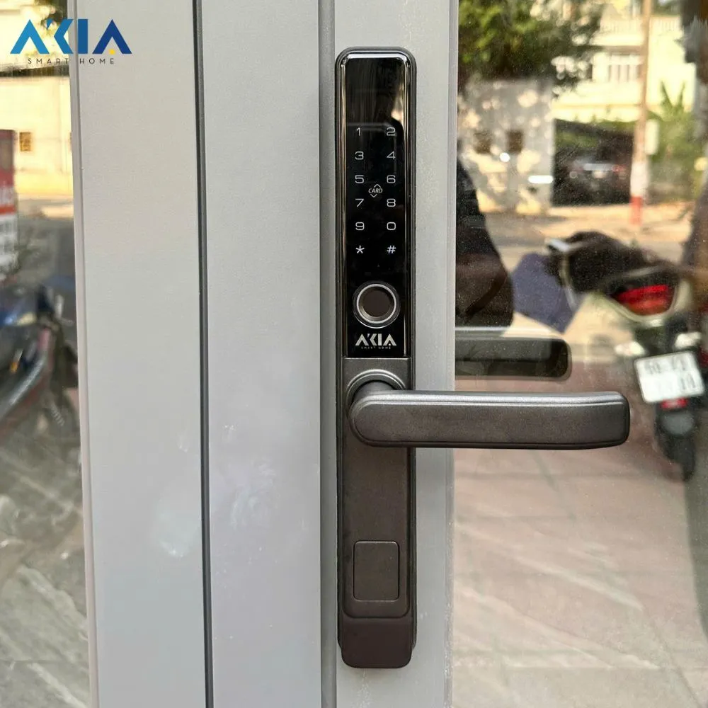 Khóa Vân Tay Thông Minh Cửa Nhôm Akia Sl101 15 Khóa Vân Tay Thông Minh Cửa Nhôm Akia Sl101 - Akia Smart Home