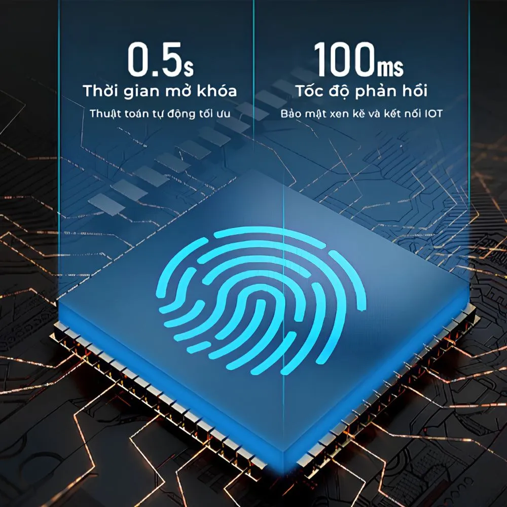 Khóa Vân Tay Thông Minh Cửa Nhôm Akia Sl101 13 Khóa Vân Tay Thông Minh Cửa Nhôm Akia Sl101 - Akia Smart Home