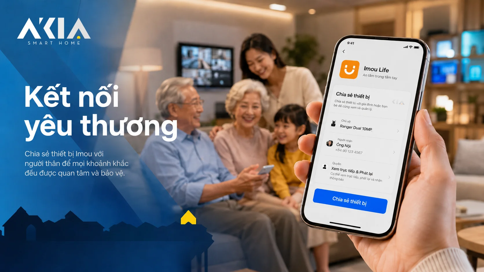 Cách Chia Sẻ Camera Imou Cho Người Khác | Akia Smart Home (Cập Nhật 2026) - Akia Smart Home
