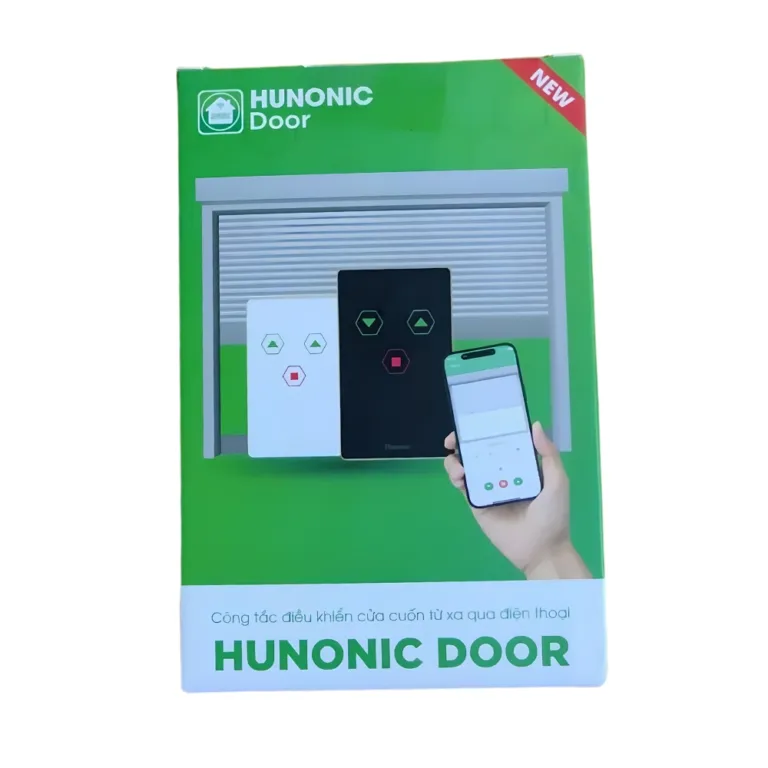 Công Tắc Cửa Cuốn Hunonic Door S – Phiên Bản Mới - AKIA Smart Home