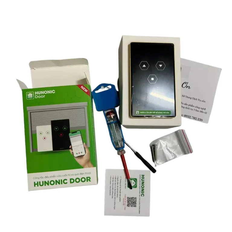 Công Tắc Cửa Cuốn Hunonic Door S – Phiên Bản Mới - AKIA Smart Home