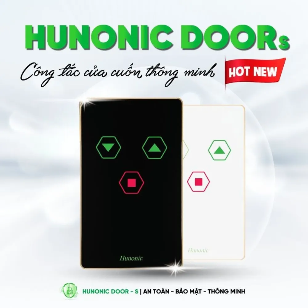 Công Tắc Cửa Cuốn Hunonic Door S – Phiên Bản Mới 8 Công Tắc Cửa Cuốn Hunonic Door S – Phiên Bản Mới - Akia Smart Home