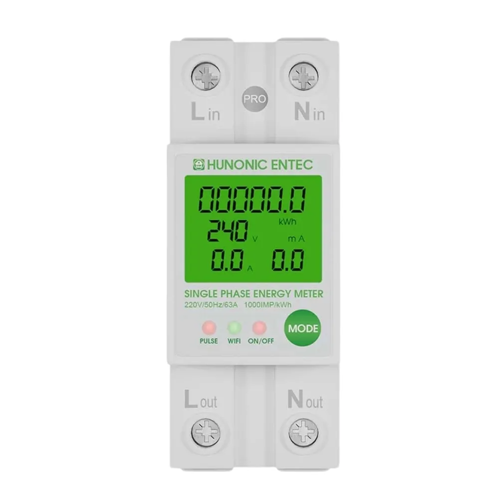 Công Tơ Điện Tử Thông Minh HUNONIC ENTEC - AKIA Smart Home