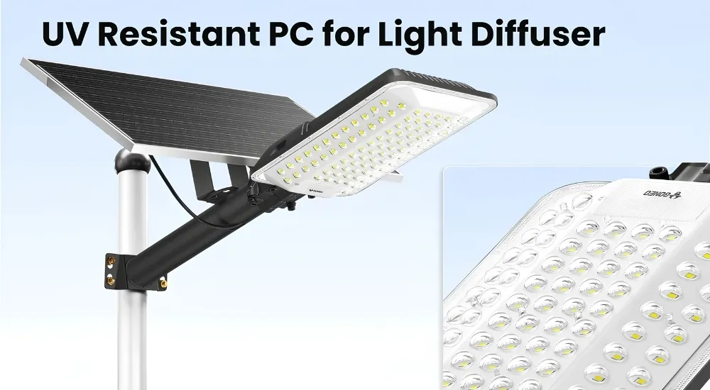 Đèn Đường Năng Lượng Mặt Trời Goneo Gn-A600C-As 21W - 3100 Lumen 12 Đèn Đường Năng Lượng Mặt Trời Goneo-Gn-A600C-As - Akia Smart Home