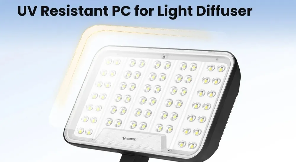 Đèn Pha Năng Lượng Mặt Trời Goneo-Gn-C350B-As 15W - 2100 Lumen 13 Đèn Pha Năng Lượng Mặt Trời Goneo-Gn-C350B-As - Akia Smart Home