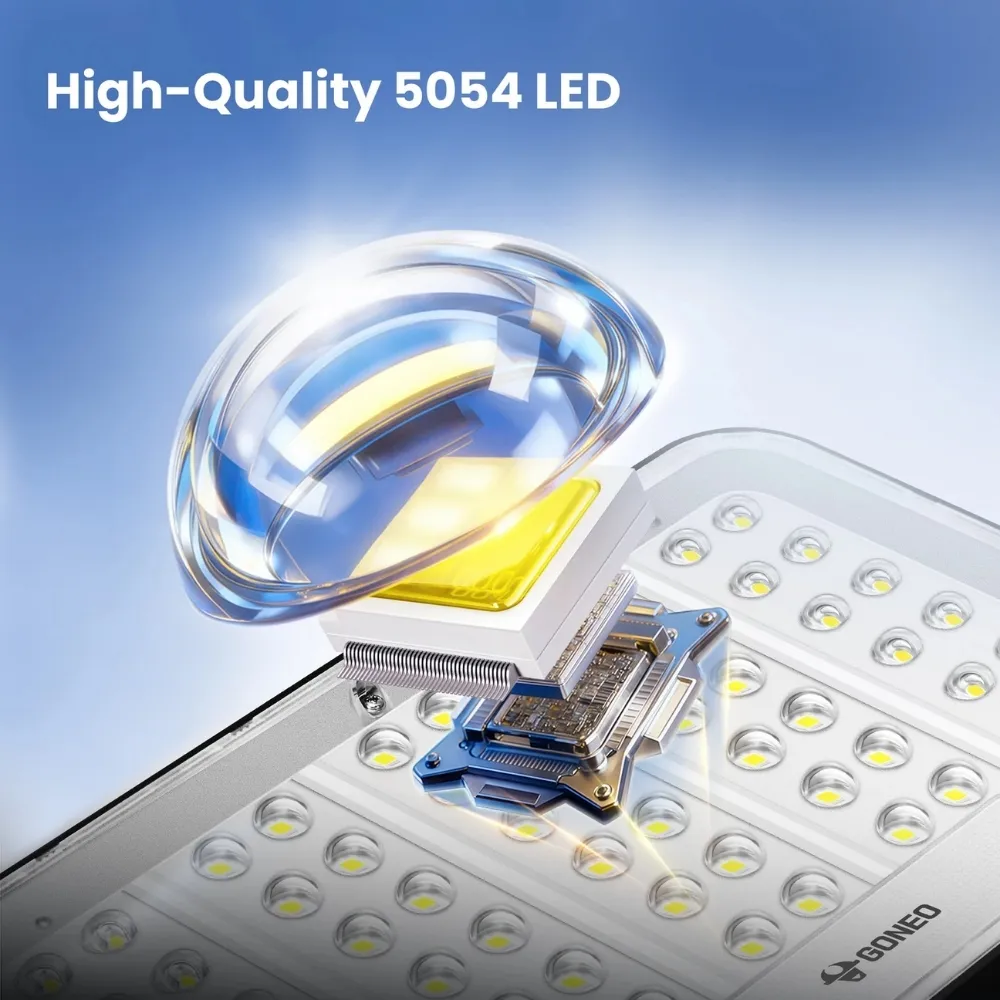 Đèn Pha Năng Lượng Mặt Trời Goneo-Gn-C350B-As 15W - 2100 Lumen 12 Đèn Pha Năng Lượng Mặt Trời Goneo-Gn-C350B-As - Akia Smart Home