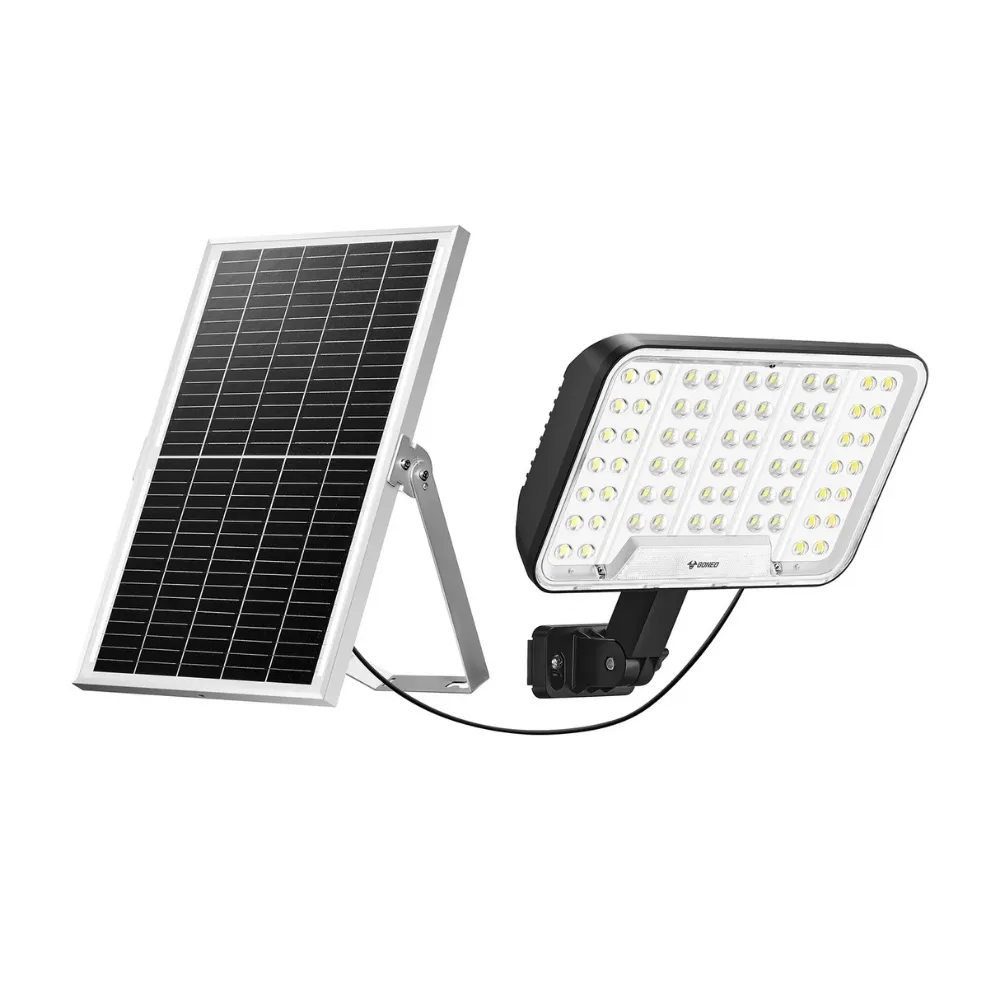 Đèn pha năng lượng mặt trời GONEO-GN-C600B-AS 21W – 3100 Lumen - AKIA Smart Home