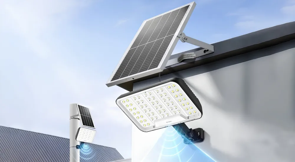 Đèn Pha Năng Lượng Mặt Trời Goneo-Gn-C600B-As 21W - 3100 Lumen 12 Đèn Pha Năng Lượng Mặt Trời Goneo-Gn-C600B-As - Akia Smart Home