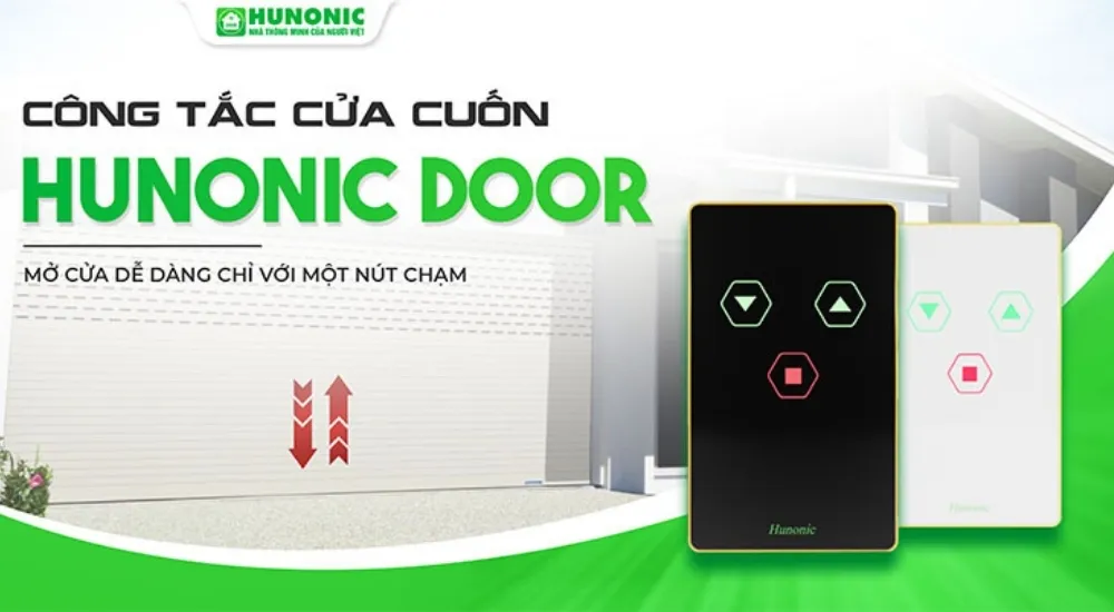Công Tắc Cửa Cuốn Hunonic Door S – Phiên Bản Mới 14 Công Tắc Cửa Cuốn Hunonic Door S – Phiên Bản Mới - Akia Smart Home