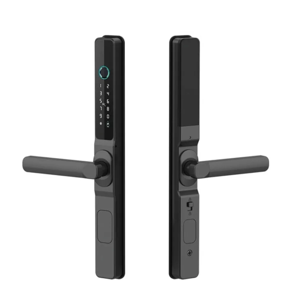 Khóa cửa vân tay cửa nhôm XingFa AKIA HR-21 – Hỗ trợ Matter Apple HomeKit - AKIA Smart Home