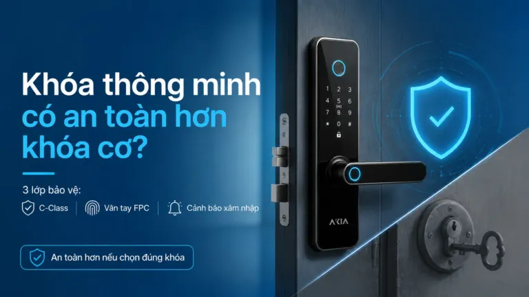 Khóa Thông Minh Có An Toàn Không? Review AKIA 2026