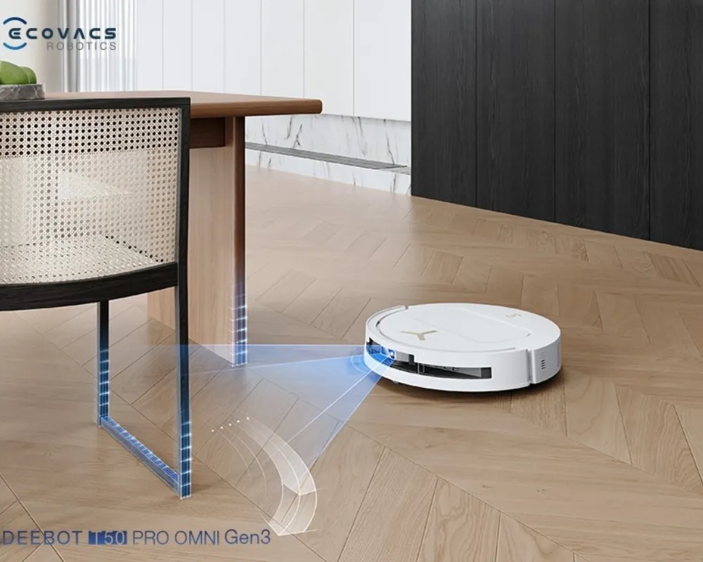 Robot Hút Bụi Lau Nhà Ecovacs Deebot T50 Pro Omni Gen3 52 Robot Hút Bụi Lau Nhà Ecovacs Deebot T50 Pro Omni Gen3 - Akia Smart Home