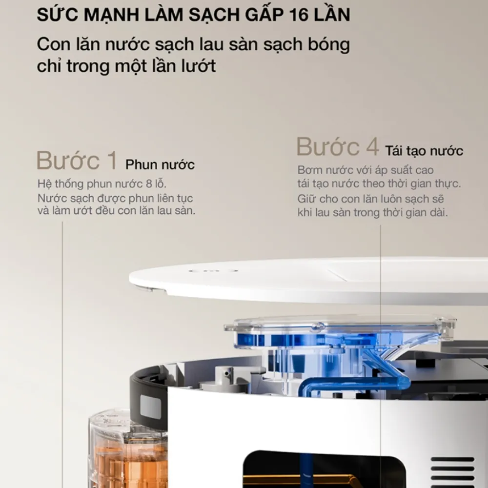 Robot Hút Bụi Lau Nhà Ecovacs Deebot T80 Omni - Akia Smart Home