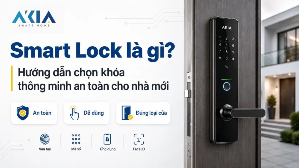 Smart Lock Là Gì? Hướng Dẫn Chọn Khóa Thông Minh Mới Nhất