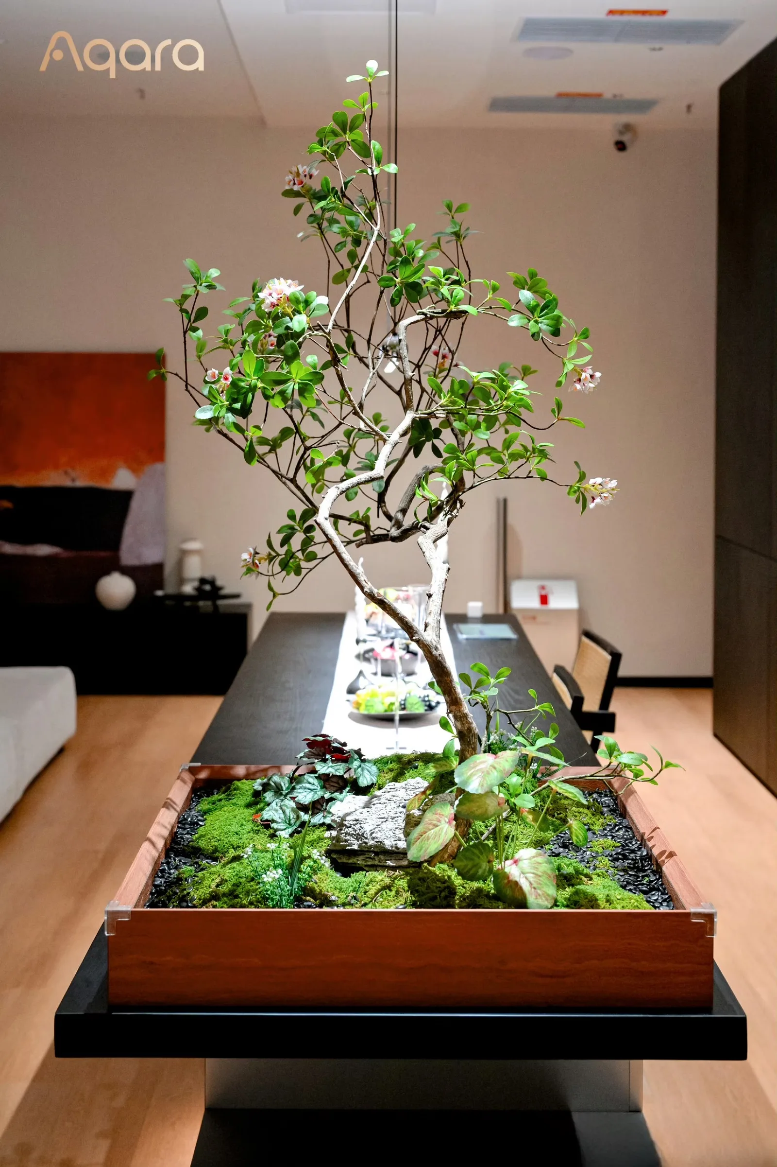 Ảnh chụp thực tế trưng bày tại Showroom AKIA, Công trình thực tế, Phòng khách, Hệ Aqara & HomeKit, Đã bàn giao hoàn thiện