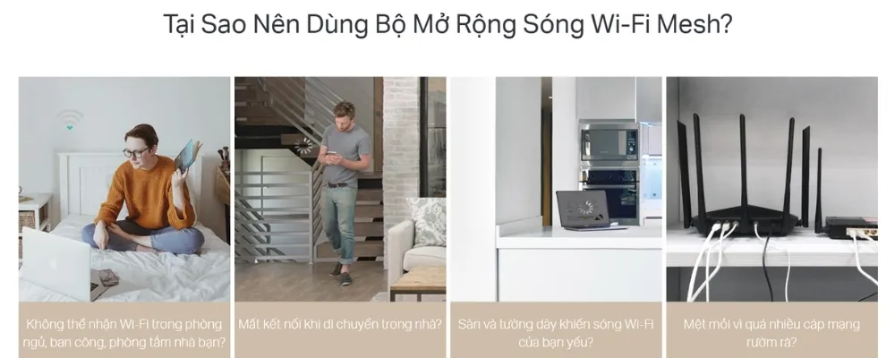 Bộ Mở Rộng Sóng Wifi Mesh Ac1200 Tp-Link Re315 12 Bộ Mở Rộng Sóng Wifi Mesh Ac1200 – Tp- Link Re315 - Akia Smart Home