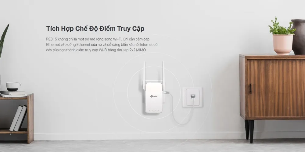 Bộ Mở Rộng Sóng Wifi Mesh Ac1200 Tp-Link Re315 19 Bộ Mở Rộng Sóng Wifi Mesh Ac1200 – Tp- Link Re315 - Akia Smart Home