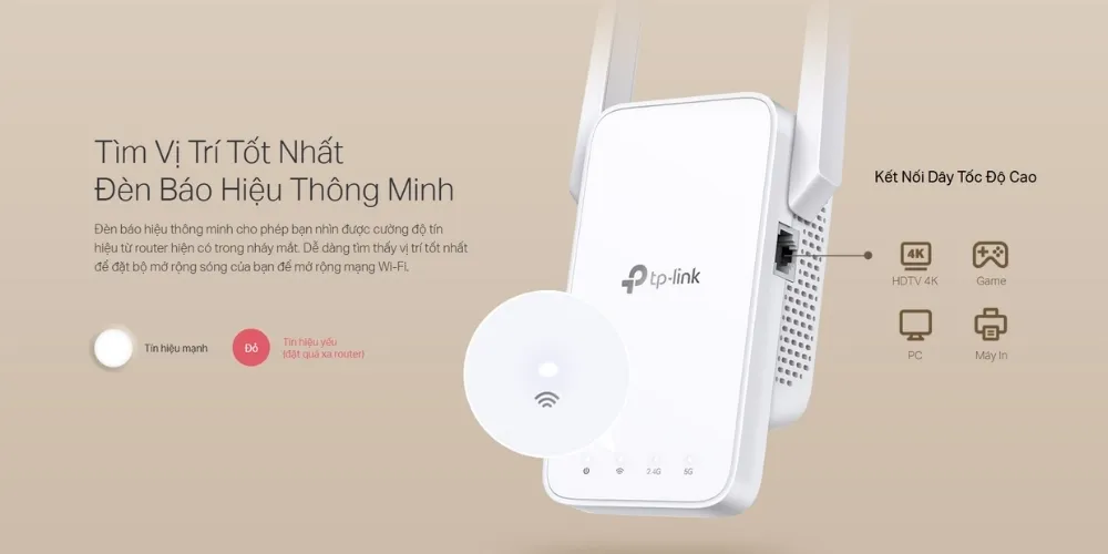 Bộ Mở Rộng Sóng Wifi Mesh Ac1200 Tp-Link Re315 18 Bộ Mở Rộng Sóng Wifi Mesh Ac1200 – Tp- Link Re315 - Akia Smart Home