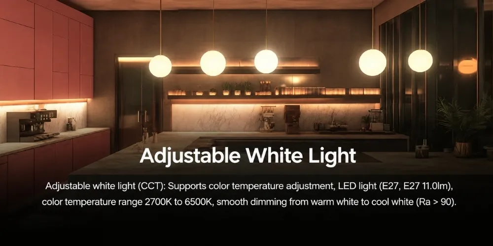 Bóng Đèn Thông Minh Aqara T2 Chuôi E27 Lb-L02E 7 Bóng Đèn Thông Minh Aqara T2 Chuôi E27 Lb-L02E - Akia Smart Home