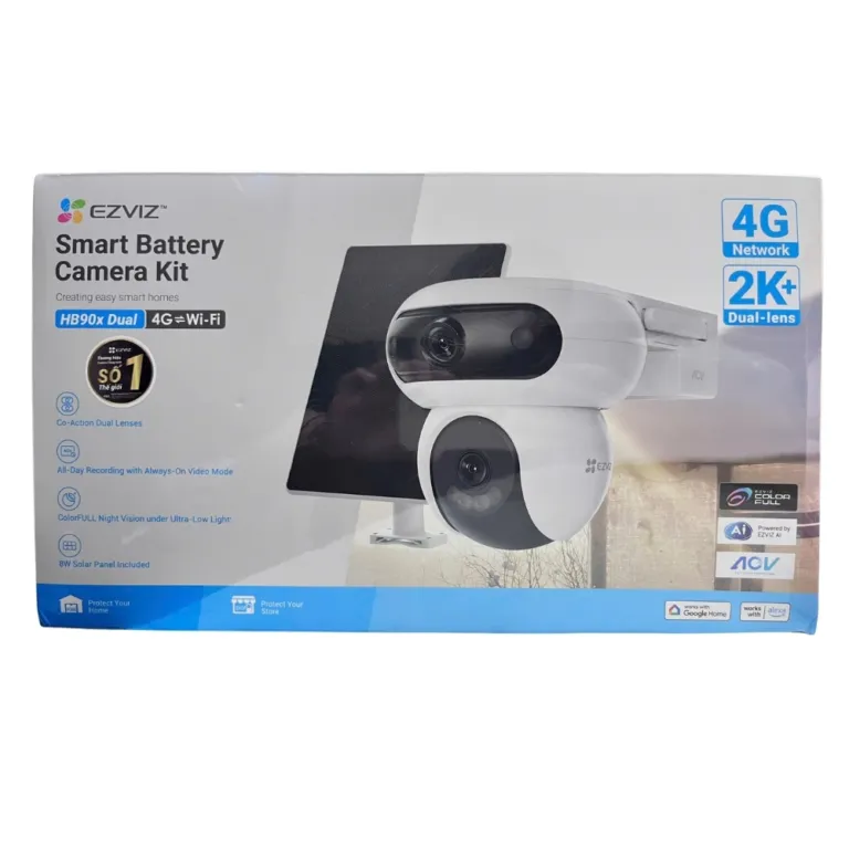 Camera ngoài trời 4G Ezviz CS-HB90x/SP (4MP+4MP) - AKIA Smart Home