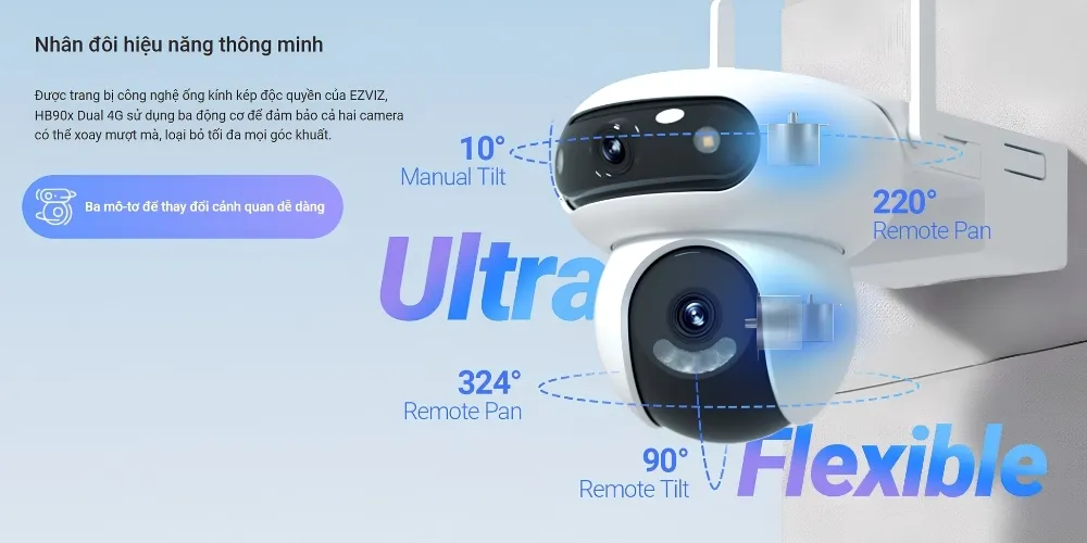 Camera Ngoài Trời 4G Ezviz Cs-Hb90X/Sp (4Mp+4Mp) 12 Camera Ngoài Trời 4G Ezviz Cs-Hb90X/Sp (4Mp+4Mp) - Akia Smart Home