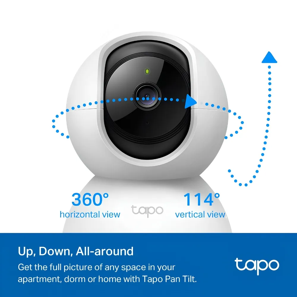 Camera Wi-Fi An Ninh Gia Đình Quay Quét Tapo C200C 14 Camera Wifi Ai An Ninh Gia Đình Tapo C200C - Akia Smart Home