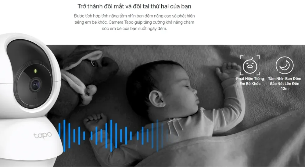 Camera Wifi An Ninh Trong Nhà Tapo Tc71 - Akia Smart Home