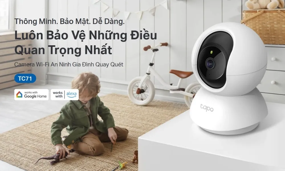 Camera Wifi An Ninh Trong Nhà Tapo Tc71 - Akia Smart Home