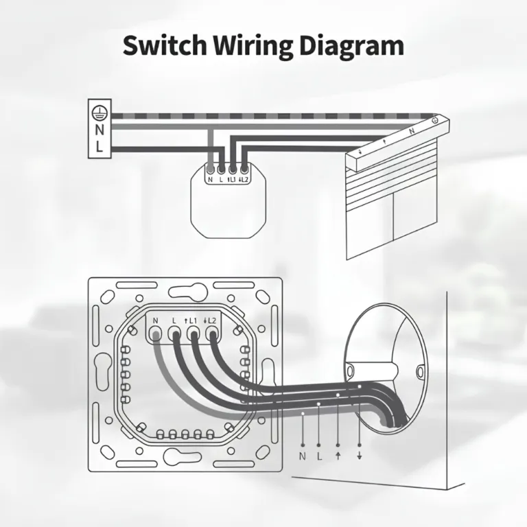 Công tắc rèm Aqara H2 EU – Aqara Shutter Switch H2 DS-K02D - AKIA Smart Home