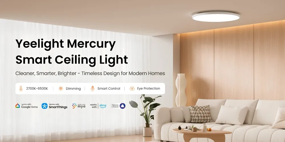 Đèn Ốp Trần Yeelight Mercury C380 24W - Ylxdd-0242 8 Đèn Ốp Trần Yeelight Mercury C380 24W – Ylxdd-0242 - Akia Smart Home
