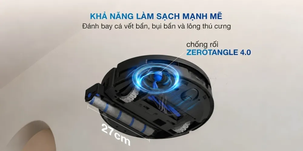 Robot Hút Bụi Lau Nhà Ecovacs Deebot T80 Max Omni 50 Robot Hút Bụi Lau Nhà Ecovacs Deebot T80 Max Omni – Đen - Akia Smart Home