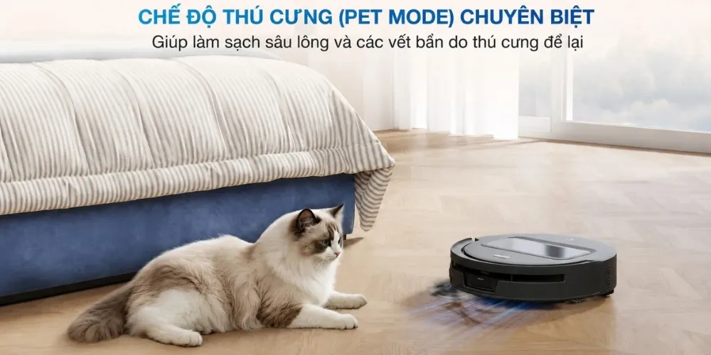 Robot Hút Bụi Lau Nhà Ecovacs Deebot T80 Max Omni 49 Robot Hút Bụi Lau Nhà Ecovacs Deebot T80 Max Omni – Đen - Akia Smart Home