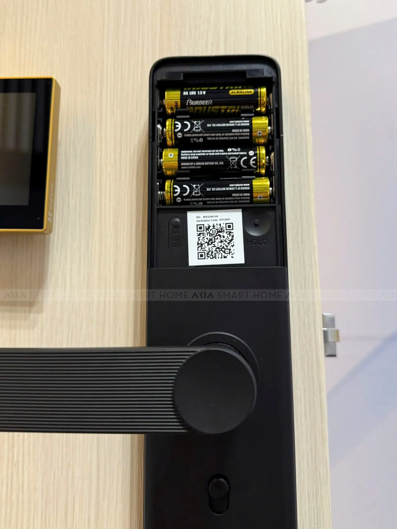 Khóa Vân Tay Ezviz Dl10 Thép Không Gỉ, Wi-Fi App Ezviz - Akia Smart Home