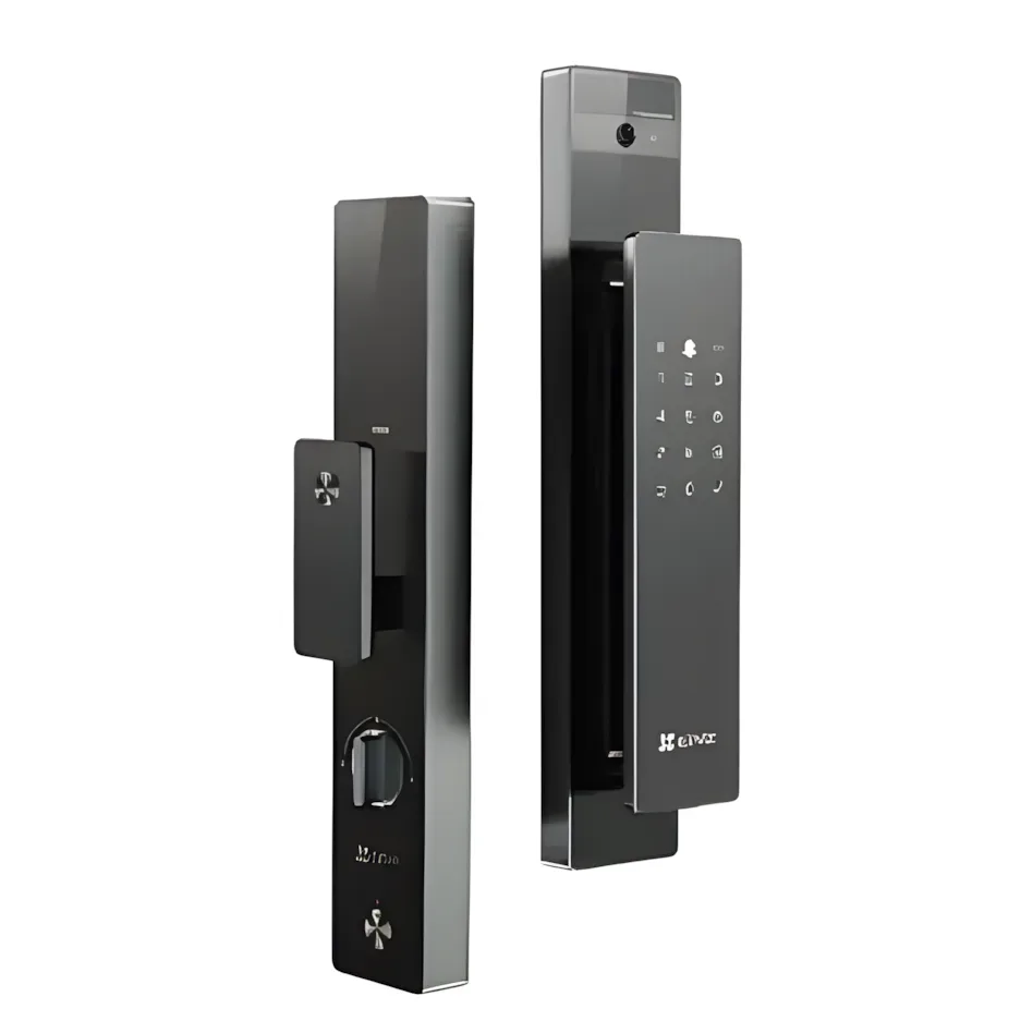 Bộ khóa cửa thông minh EZVIZ DL50FVS Plus mặt trong và mặt ngoài thiết kế siêu mỏng