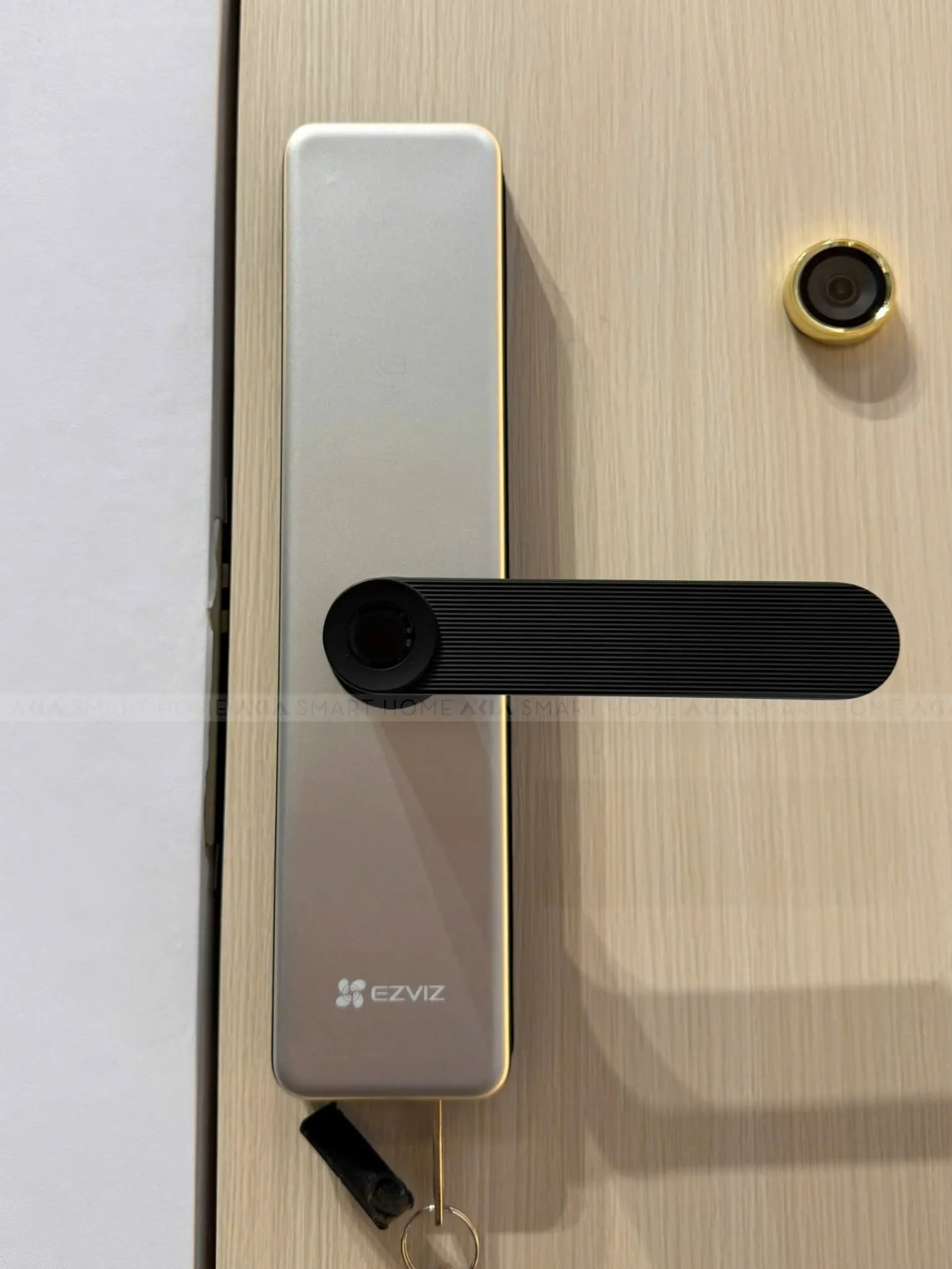 Khóa Vân Tay Ezviz Dl10 Thép Không Gỉ, Wi-Fi App Ezviz - Akia Smart Home