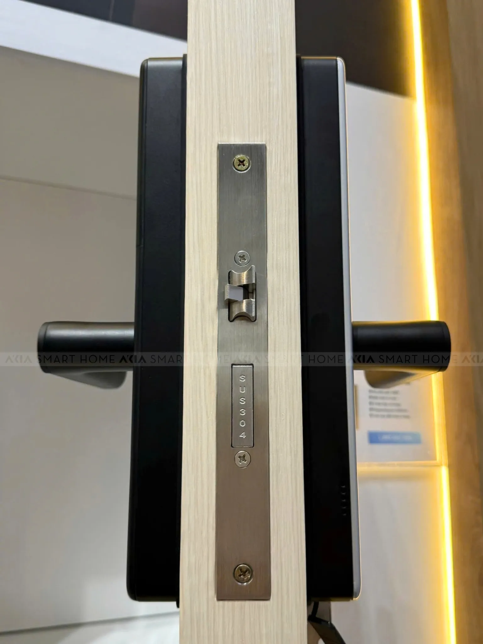 Khóa Vân Tay Ezviz Dl10 Thép Không Gỉ, Wi-Fi App Ezviz - Akia Smart Home