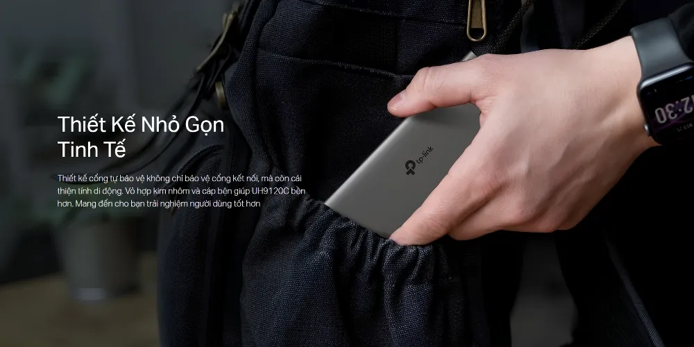 Hub Kết Nối Type C 9 Cổng Tp-Link Uh9120C 15 Hub Kết Nối Type C 9 Cổng Tp-Link Uh9120C - Akia Smart Home