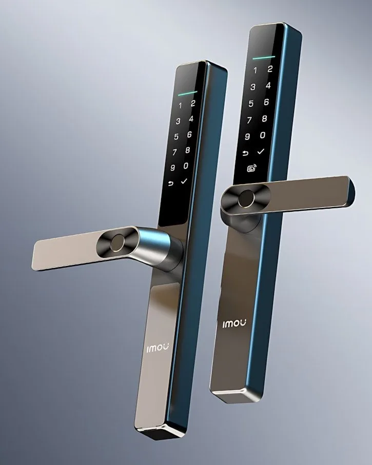 Khóa vân tay IMOU Fino 1 hai phiên bản màu đen mờ và bạc ánh kim