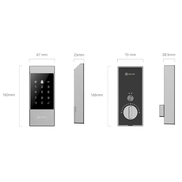 Khóa cửa thông minh EZVIZ DL04 - AKIA Smart Home