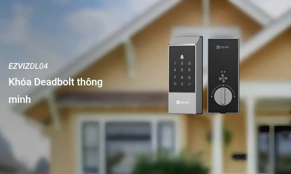 Khóa Cửa Thông Minh Ezviz Dl04 9 Khóa Cửa Thông Minh Ezviz Dl04 - Akia Smart Home