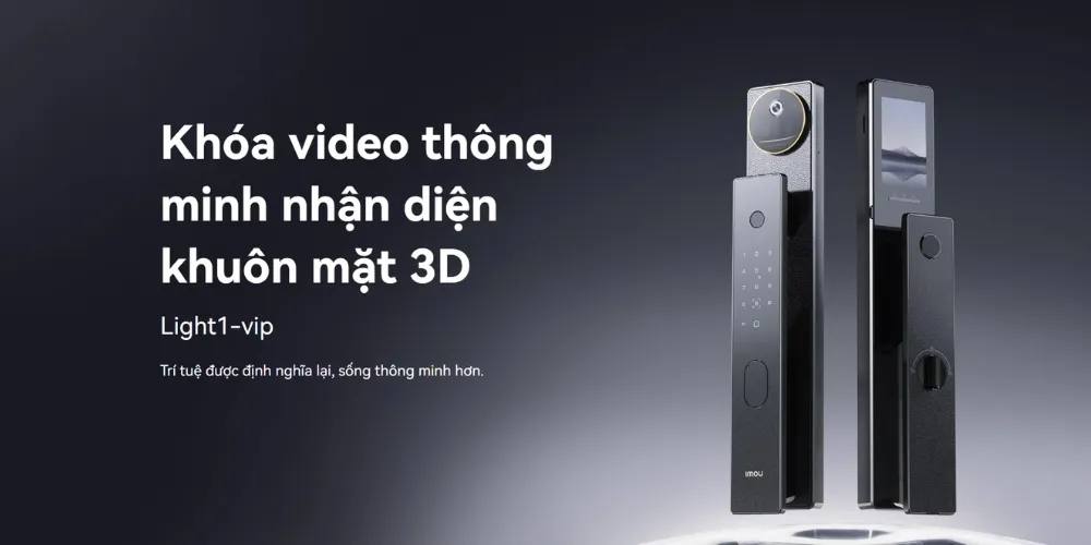 Khóa Nhận Diện Khuôn Mặt Imou Light1-Vip 10 Khóa Nhận Diện Khuôn Mặt Imou Light1-Vip - Akia Smart Home