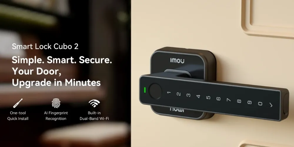 Khóa Vân Tay Thông Minh Imou Cubo 2 8 Khóa Vân Tay Imou Cubo 2 - Akia Smart Home