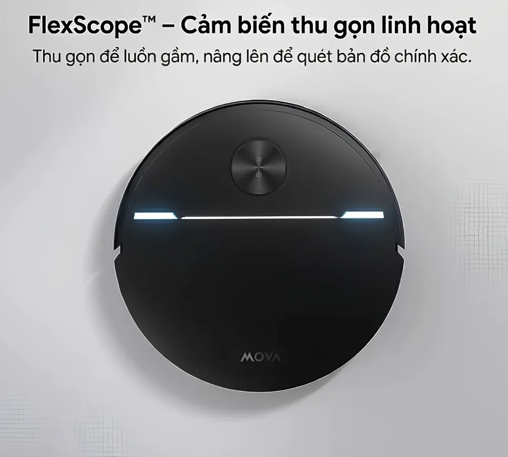 Robot Hút Bụi Lau Nhà Mova Z70 Ultra Roller