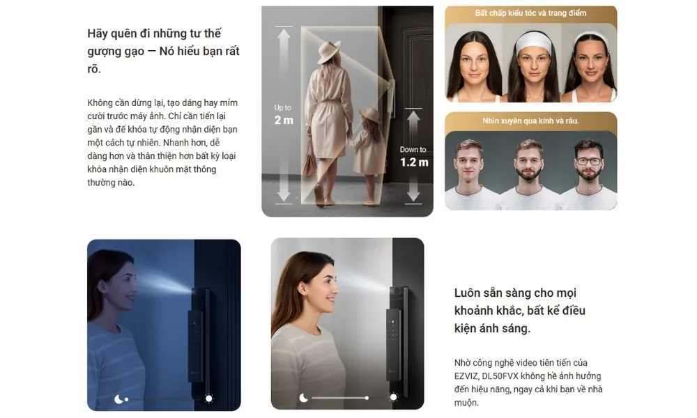 Nhận Diện Khuôn Mặt Camera Kép Ezviz Dl50Fvx 16 Nhận Diện Khuôn Mặt Camera Kép Ezviz Dl50Fvx - Akia Smart Home