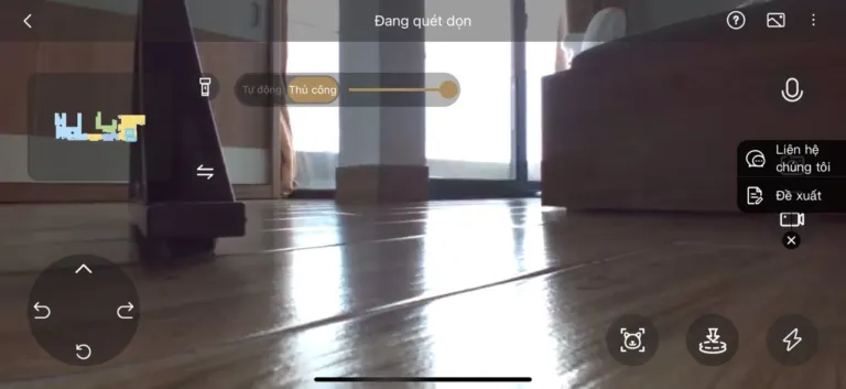 Robot lau sàn Dreame X50 Pro Ultra – Lực hút 30.000 Pa – Điều hướng AI - AKIA Smart Home