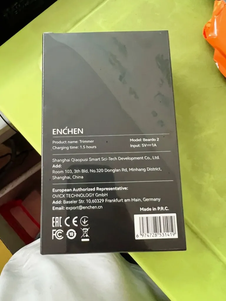 Tông Đơ Cắt Tóc Enchen Beardo 2 – Đa Năng Cho Người & Thú Cưng – Cắt Êm Ít Ồn - AKIA Smart Home