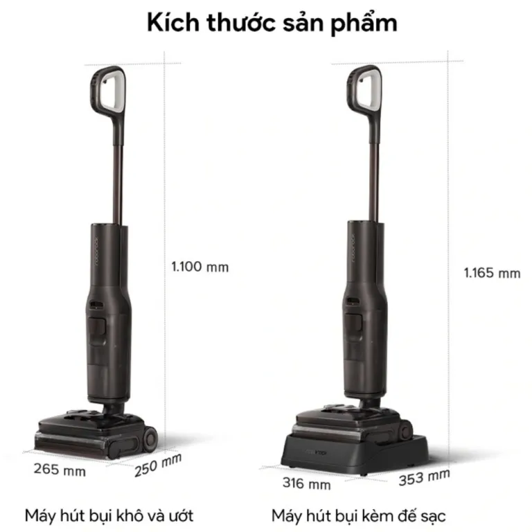 Máy hút bụi lau nhà Roborock F25 Ultra Steam Gen 2 - AKIA Smart Home