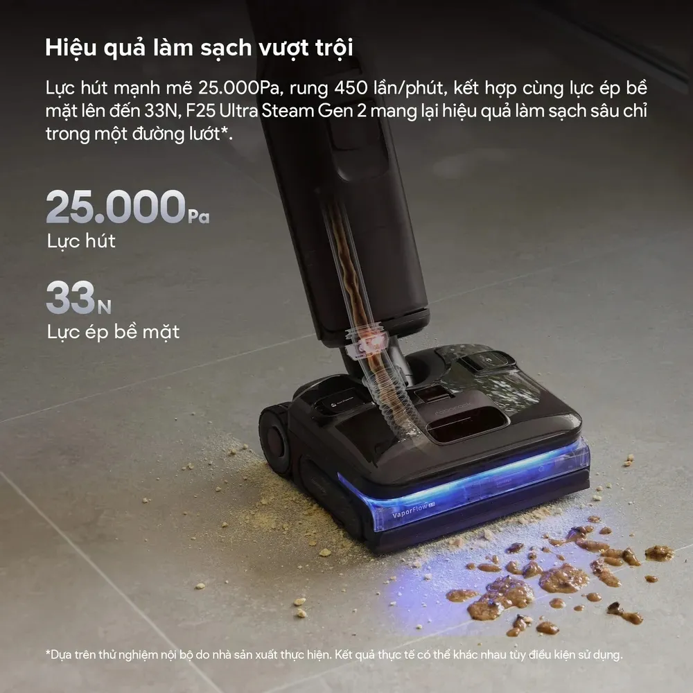 Máy Hút Bụi Lau Nhà Roborock F25 Ultra Steam Gen 2 17 Máy Hút Bụi Lau Nhà Roborock F25 Ultra Steam Gen 2 - Akia Smart Home